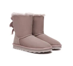 Urban UGG Boots Double Faced Sheepskin Short Back Bow -Shoe Store ugg boots urban ugg boots double faced sheepskin short back bow 9