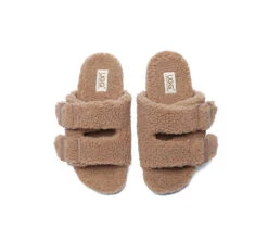 UGG Women Shearling Buckle Sandal Slides Jennie 35 UGG Women Shearling Buckle Sandal Slides Jennie -Shoe Store ugg slides ugg slippers women adjustable buckle sandal slides jennie 14
