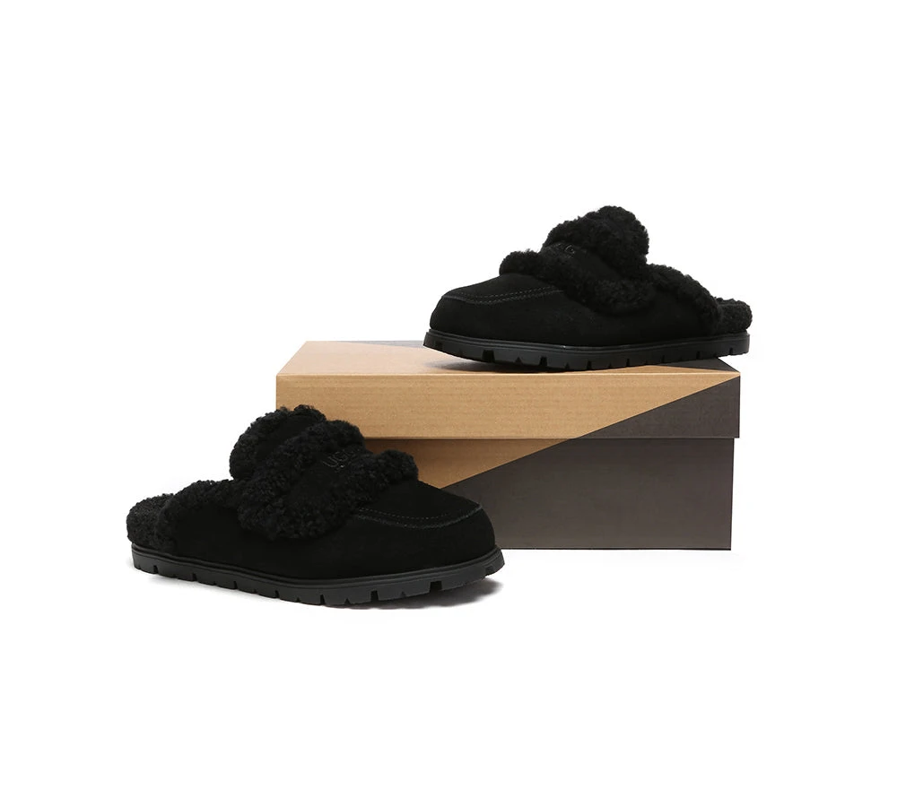 Ugg Slippers Sheepskin Wool Shearling Lined Remi 13 Ugg Slippers Sheepskin Wool Shearling Lined Remi - Image 11