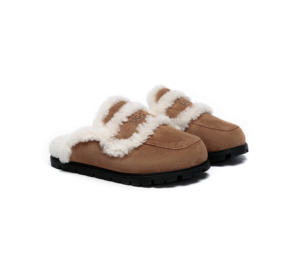 Ugg Slippers Sheepskin Wool Shearling Lined Remi 5 Ugg Slippers Sheepskin Wool Shearling Lined Remi - Image 3