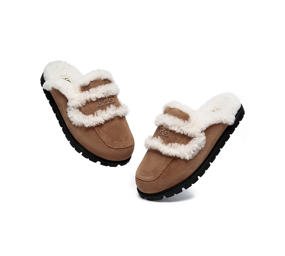 Ugg Slippers Sheepskin Wool Shearling Lined Remi 8 Ugg Slippers Sheepskin Wool Shearling Lined Remi - Image 6