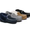Mens Sheepskin Wool Ankle Slippers Popo Moccasins Big Size 2 Mens Sheepskin Wool Ankle Slippers Popo Moccasins Big Size -Shoe Store ugg slippers ankle sheepskin slippers mens popo moccasins big size 1