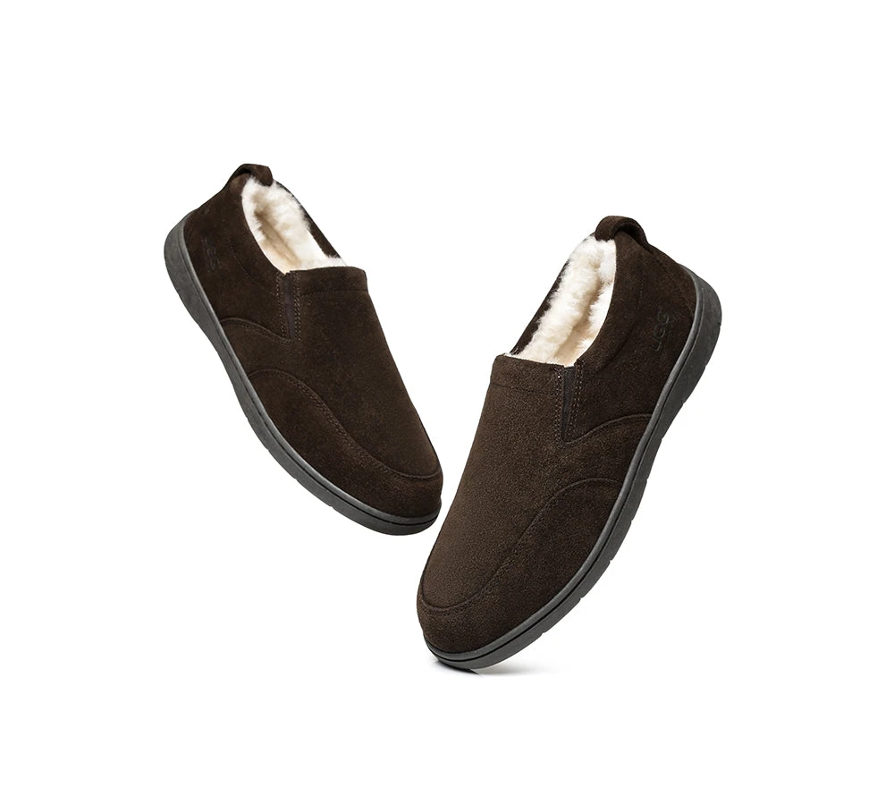 UGG Mens Moccasins Sheepskin Wool Slippers Dino 13 UGG Mens Moccasins Sheepskin Wool Slippers Dino - Image 11
