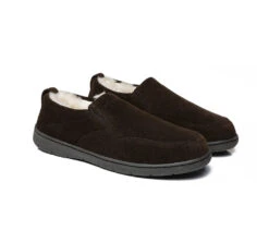 UGG Mens Moccasins Sheepskin Wool Slippers Dino 22 UGG Mens Moccasins Sheepskin Wool Slippers Dino -Shoe Store ugg slippers as mens ugg moccasin slippers dino 8