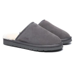 Men Slippers Sheepskin Wool Nonslip Home Slippers Cruz 29 Men Slippers Sheepskin Wool Nonslip Home Slippers Cruz -Shoe Store ugg slippers as ugg men cruz slippers 11