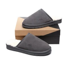 Men Slippers Sheepskin Wool Nonslip Home Slippers Cruz 31 Men Slippers Sheepskin Wool Nonslip Home Slippers Cruz -Shoe Store ugg slippers as ugg men cruz slippers 12