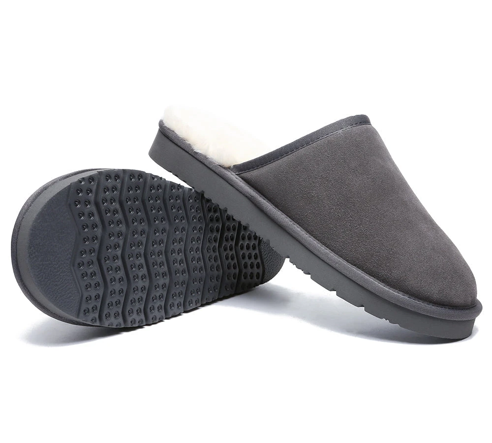 Men Slippers Sheepskin Wool Nonslip Home Slippers Cruz 11 Men Slippers Sheepskin Wool Nonslip Home Slippers Cruz - Image 9