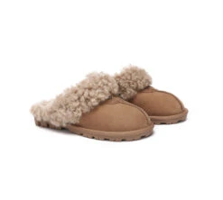 UGG Slippers Double Faced Sheepskin Wool Waffle Curly -Shoe Store ugg slippers as ugg slipper double faced sheepskin waffle curly 2