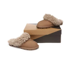 UGG Slippers Double Faced Sheepskin Wool Waffle Curly -Shoe Store ugg slippers as ugg slipper double faced sheepskin waffle curly 4