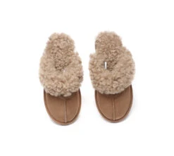 UGG Slippers Double Faced Sheepskin Wool Waffle Curly -Shoe Store ugg slippers as ugg slipper double faced sheepskin waffle curly 7