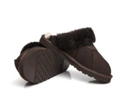 UGG Slippers Double Faced Sheepskin Wool Nonslip Slippers Robert -Shoe Store ugg slippers as ugg slippers men women robert double face sheepskin 11