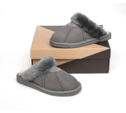 UGG Slippers Double Faced Sheepskin Wool Nonslip Slippers Robert -Shoe Store ugg slippers as ugg slippers men women robert double face sheepskin 19