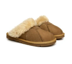 UGG Slippers Double Faced Sheepskin Wool Nonslip Slippers Robert -Shoe Store ugg slippers as ugg slippers men women robert double face sheepskin 2