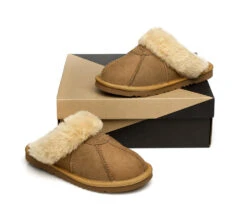 UGG Slippers Double Faced Sheepskin Wool Nonslip Slippers Robert -Shoe Store ugg slippers as ugg slippers men women robert double face sheepskin 3