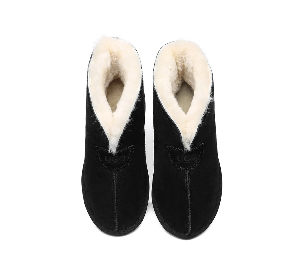 Unisex Ankle Boots Double Faced Sheepskin Wool Water-Resistant Slipper Parker 15 Unisex Ankle Boots Double Faced Sheepskin Wool Water-Resistant Slipper Parker - Image 13