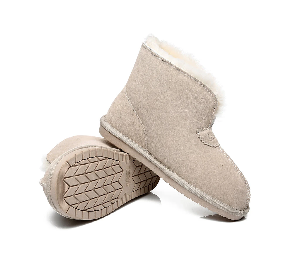 Unisex Ankle Boots Double Faced Sheepskin Wool Water-Resistant Slipper Parker 18 Unisex Ankle Boots Double Faced Sheepskin Wool Water-Resistant Slipper Parker - Image 16