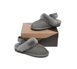 Sheepskin Wool Removable Strap Slingback Slippers Suzie -Shoe Store ugg slippers australian shepherd ugg sheepskin wool removable strap slingback slippers suzie 10