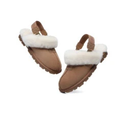 Sheepskin Wool Removable Strap Slingback Slippers Suzie -Shoe Store ugg slippers australian shepherd ugg sheepskin wool removable strap slingback slippers suzie 5