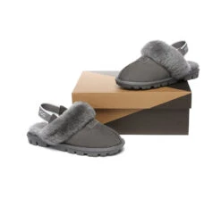 Sheepskin Wool Removable Strap Slingback Slippers Suzie Ll -Shoe Store ugg slippers australian shepherd ugg sheepskin wool removable strap slingback slippers suzie ll 10