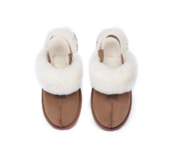 Sheepskin Wool Removable Strap Slingback Slippers Suzie Ll -Shoe Store ugg slippers australian shepherd ugg sheepskin wool removable strap slingback slippers suzie ll 6