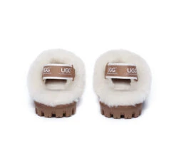 Sheepskin Wool Removable Strap Slingback Slippers Suzie Ll -Shoe Store ugg slippers australian shepherd ugg sheepskin wool removable strap slingback slippers suzie ll 7