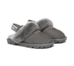 Sheepskin Wool Removable Strap Slingback Slippers Suzie Ll -Shoe Store ugg slippers australian shepherd ugg sheepskin wool removable strap slingback slippers suzie ll 8