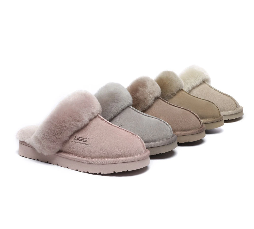 UGG Slippers Australian Premium Sheepskin Women Muffin Slipper Special 3 UGG Slippers Australian Premium Sheepskin Women Muffin Slipper Special