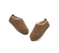 UGG Slippers Sheepskin Wool Plush Ankle Booties Teddycozy -Shoe Store ugg slippers everau ugg sheepskin wool plush ankle slippers teddycozy 6