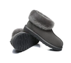 UGG Slippers Sheepskin Wool Collar Ankle Booties Mallow 36 UGG Slippers Sheepskin Wool Collar Ankle Booties Mallow -Shoe Store ugg slippers mallow sheepskin ankle slipper 16