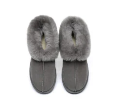 UGG Slippers Sheepskin Wool Collar Ankle Booties Mallow 39 UGG Slippers Sheepskin Wool Collar Ankle Booties Mallow -Shoe Store ugg slippers mallow sheepskin ankle slipper 17