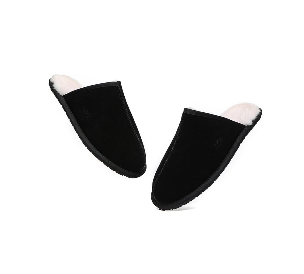 Men UGG Slippers Sheepskin Wool Home Slippers Bennett 15 Men UGG Slippers Sheepskin Wool Home Slippers Bennett - Image 13