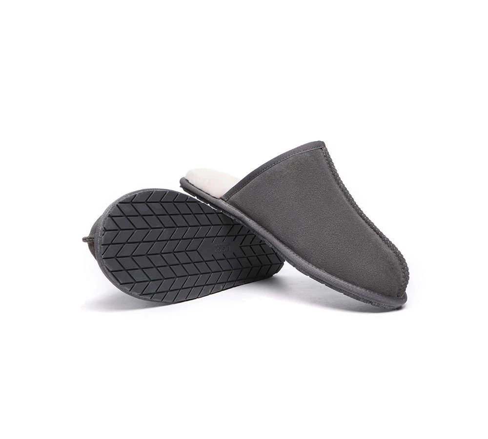 Men UGG Slippers Sheepskin Wool Home Slippers Bennett 21 Men UGG Slippers Sheepskin Wool Home Slippers Bennett - Image 19