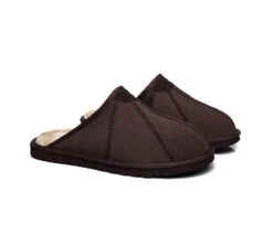 UGG Slippers Men Sheepskin Wool House Slippers Rafael Scuff -Shoe Store ugg slippers mens ugg slippers scuff rafael 10
