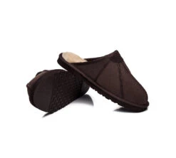 UGG Slippers Men Sheepskin Wool House Slippers Rafael Scuff -Shoe Store ugg slippers mens ugg slippers scuff rafael 12