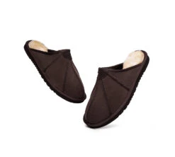 UGG Slippers Men Sheepskin Wool House Slippers Rafael Scuff -Shoe Store ugg slippers mens ugg slippers scuff rafael 14