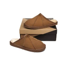 UGG Slippers Men Sheepskin Wool House Slippers Rafael Scuff -Shoe Store ugg slippers mens ugg slippers scuff rafael 3