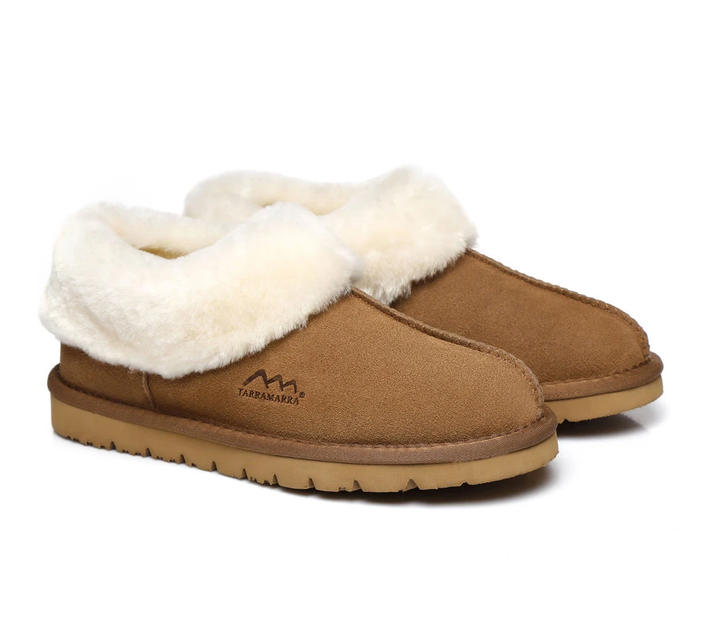Premium Australian Sheepskin Ankle Unisex Slipper Homey 4 Premium Australian Sheepskin Ankle Unisex Slipper Homey - Image 2
