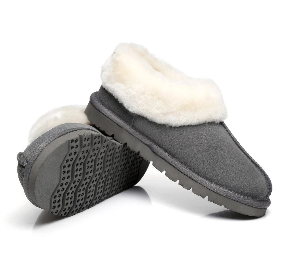 Premium Australian Sheepskin Ankle Unisex Slipper Homey 17 Premium Australian Sheepskin Ankle Unisex Slipper Homey - Image 15