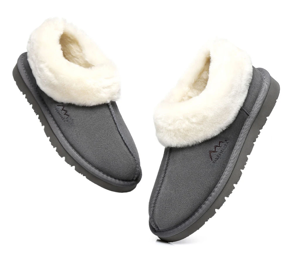 Premium Australian Sheepskin Ankle Unisex Slipper Homey 19 Premium Australian Sheepskin Ankle Unisex Slipper Homey - Image 17