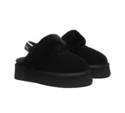 UGG Slipper Women Sheepskin Wool Removable Strap Slingback Waffle Platform Sandals 39 UGG Slipper Women Sheepskin Wool Removable Strap Slingback Waffle Platform Sandals -Shoe Store ugg slippers removable strap slingback ugg slipper women waffle platform 16