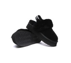 UGG Slipper Women Sheepskin Wool Removable Strap Slingback Waffle Platform Sandals 40 UGG Slipper Women Sheepskin Wool Removable Strap Slingback Waffle Platform Sandals -Shoe Store ugg slippers removable strap slingback ugg slipper women waffle platform 17