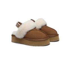 UGG Slipper Women Sheepskin Wool Removable Strap Slingback Waffle Platform Sandals 25 UGG Slipper Women Sheepskin Wool Removable Strap Slingback Waffle Platform Sandals -Shoe Store ugg slippers removable strap slingback ugg slipper women waffle platform 2
