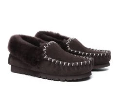 Australian Premium Sheepskin Popo Moccasins 36 Australian Premium Sheepskin Popo Moccasins -Shoe Store ugg slippers ugg ankle slippers unisex popo moccasins 11