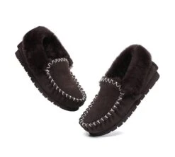 Australian Premium Sheepskin Popo Moccasins 39 Australian Premium Sheepskin Popo Moccasins -Shoe Store ugg slippers ugg ankle slippers unisex popo moccasins 17