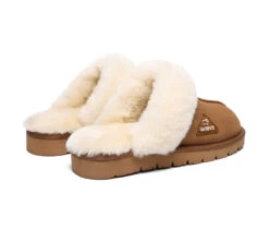 UGG Slippers Women Men Premium Sheepskin Wool House Slippers Muffin -Shoe Store ugg slippers ugg premium sheepskin slipper muffin 11