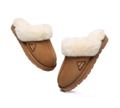 UGG Slippers Women Men Premium Sheepskin Wool House Slippers Muffin -Shoe Store ugg slippers ugg premium sheepskin slipper muffin 14