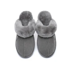 UGG Slippers Women Men Premium Sheepskin Wool House Slippers Muffin -Shoe Store ugg slippers ugg premium sheepskin slipper muffin 26