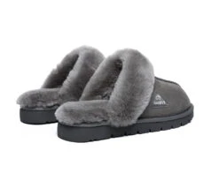 UGG Slippers Women Men Premium Sheepskin Wool House Slippers Muffin -Shoe Store ugg slippers ugg premium sheepskin slipper muffin 28