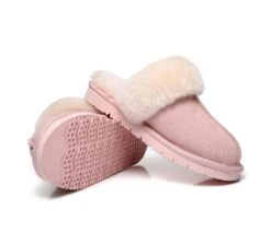 Australian Premium Sheepskin Wool Unisex Muffin Slipper -Shoe Store ugg slippers ugg slippers australia premium sheepskin unisex muffin scuff 12