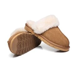 Australian Premium Sheepskin Wool Unisex Muffin Slipper -Shoe Store ugg slippers ugg slippers australia premium sheepskin unisex muffin scuff 4